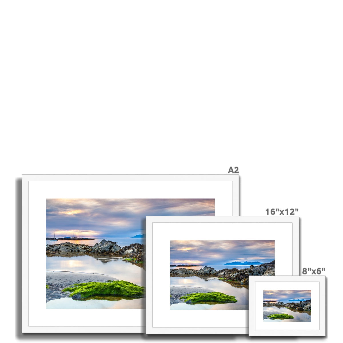 Ardnamurchan Sunset Framed & Mounted Print