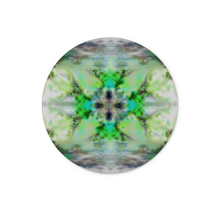 Air Elemental Mandala Glass Chopping Board