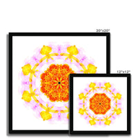 Creativity Mandala Budget Framed Poster
