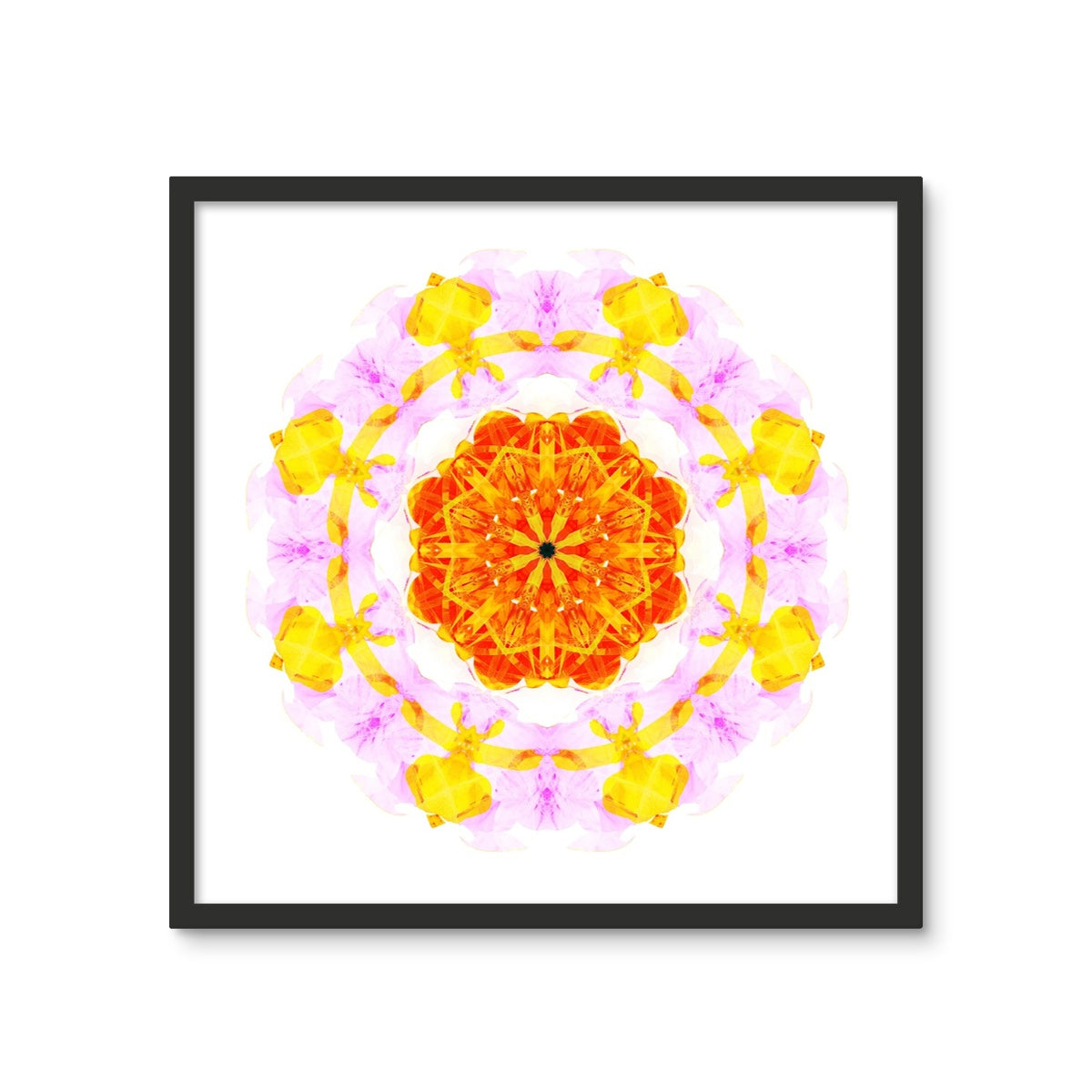 Creativity Mandala Framed Photo Tile