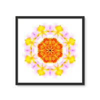 Creativity Mandala Framed Photo Tile