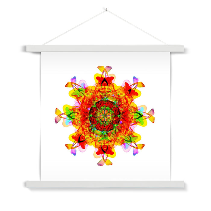 Creative Nurturing Mandala Fine Art Print with Hanger