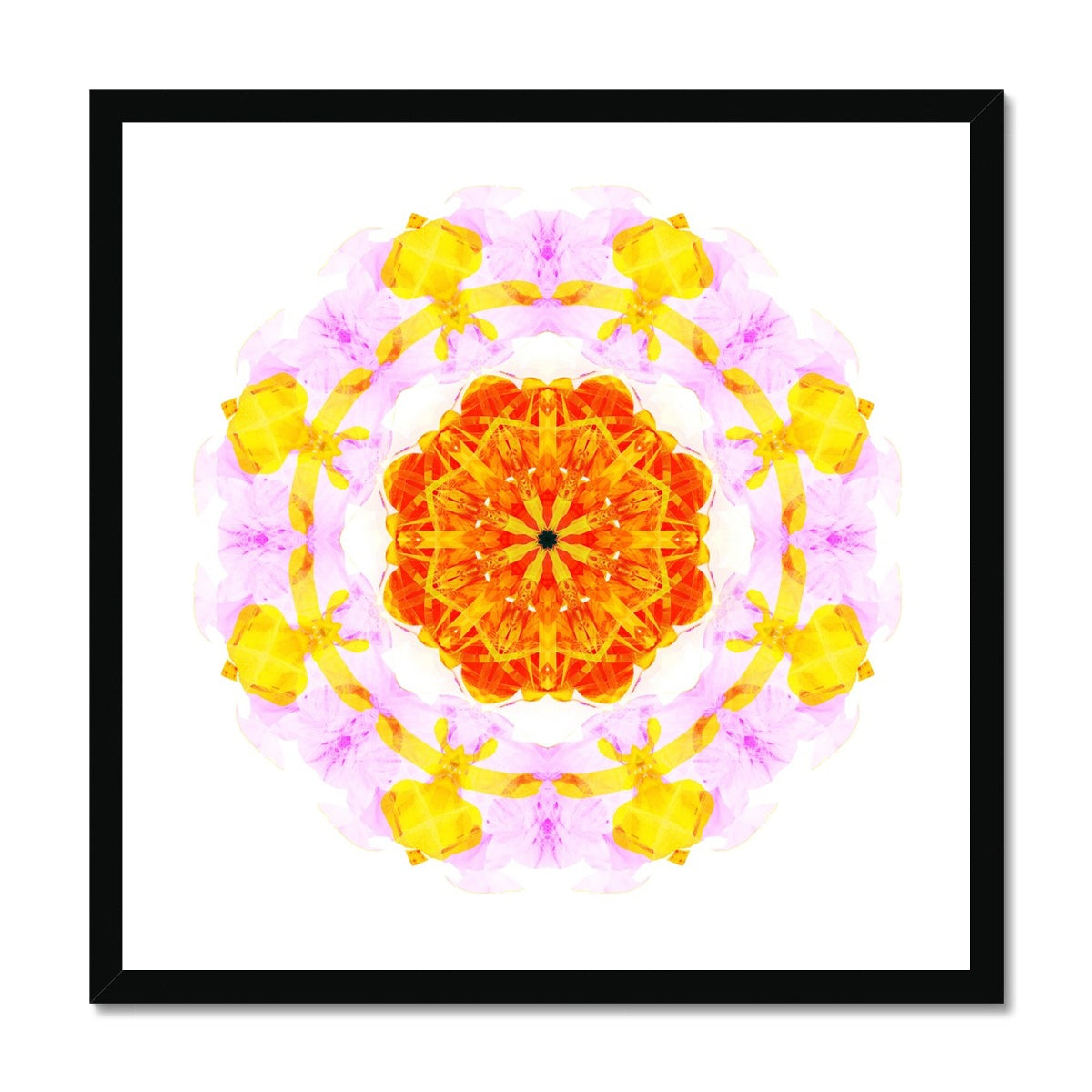 Creativity Mandala Framed Print