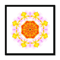 Creativity Mandala Framed Print