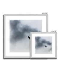 Storm Raven 3 Antique Framed & Mounted Print