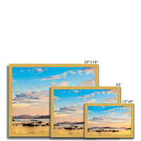 Dawn over the Inner Hebrides Antique Framed Print