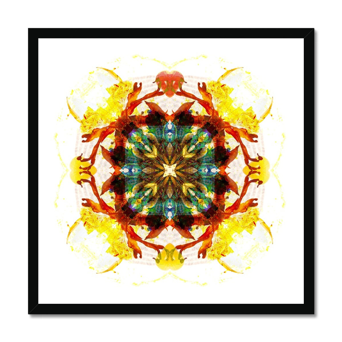 Earth Healing Budget Framed Poster