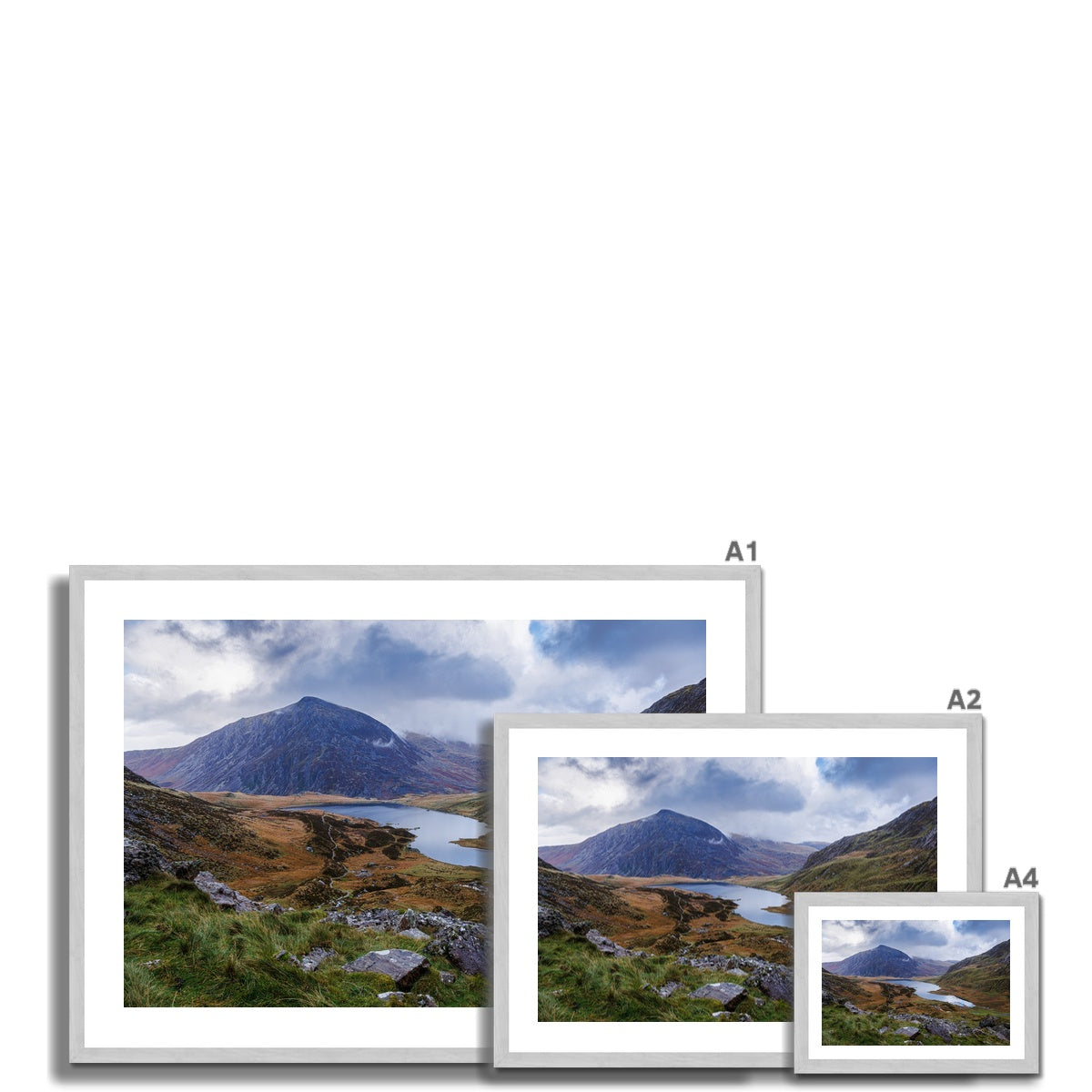 Snowdonia Antique Framed Print