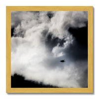 Storm Raven 1 Antique Framed Print