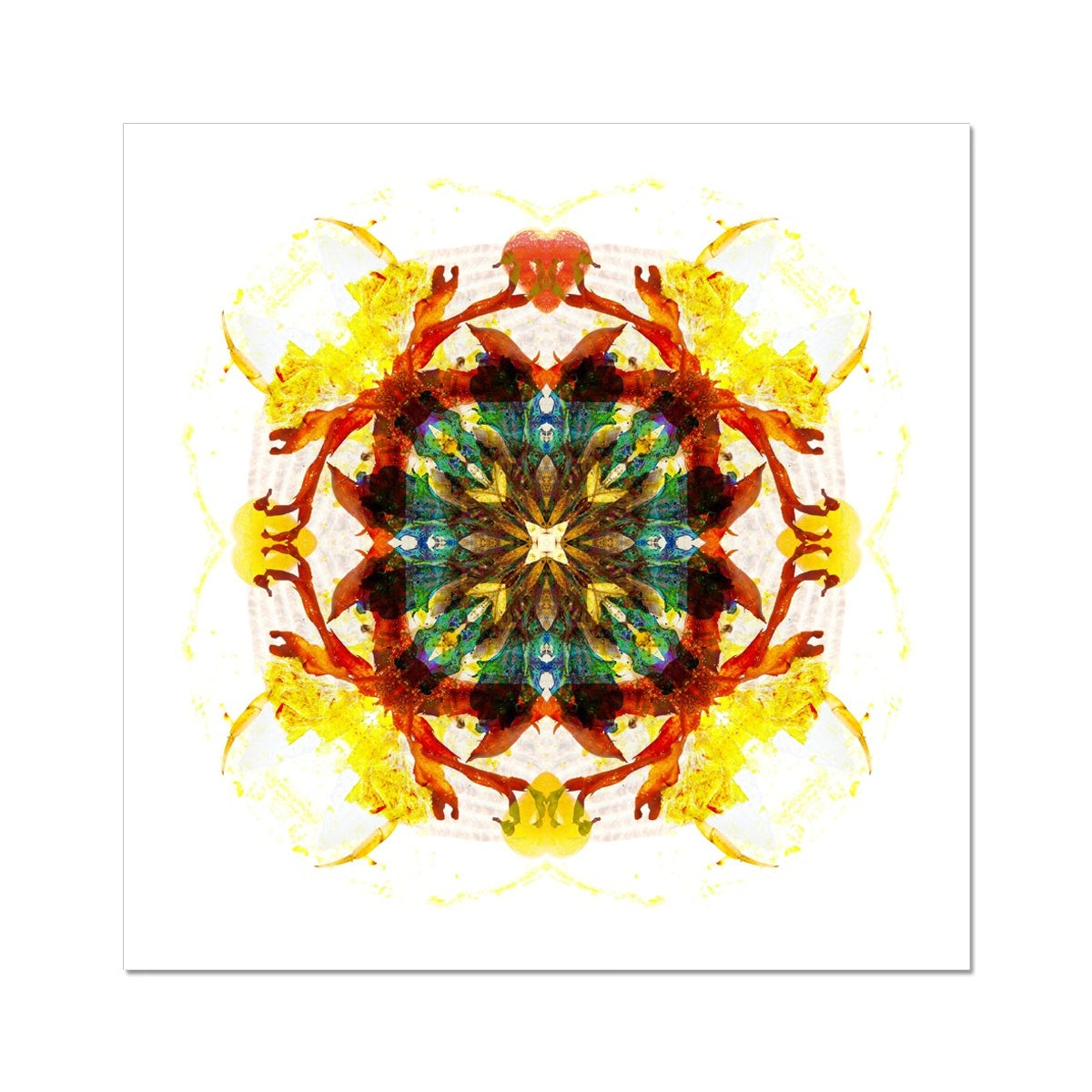 Earth Healing Wall Art Poster
