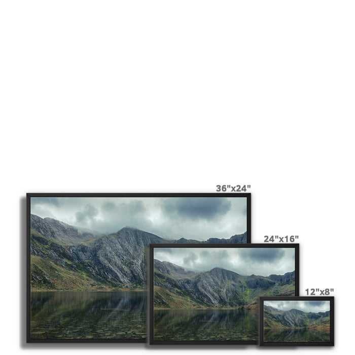 Cwm Idwal Framed Canvas