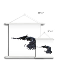 Raven 2 Fine Art Print with Hanger
