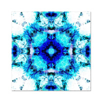 Water Elemental Mandala Wall Art Poster