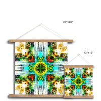 Earth Elemental Mandala Fine Art Print with Hanger