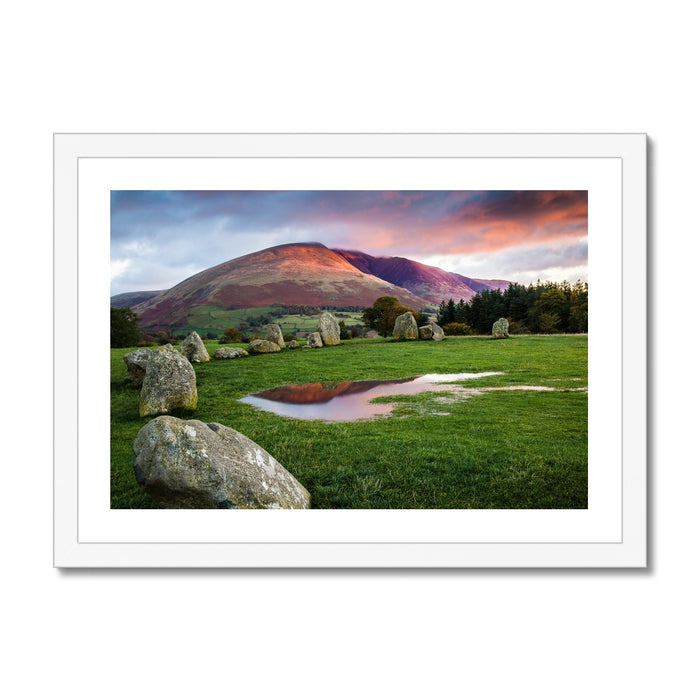 Castlerigg Reflections Framed Print