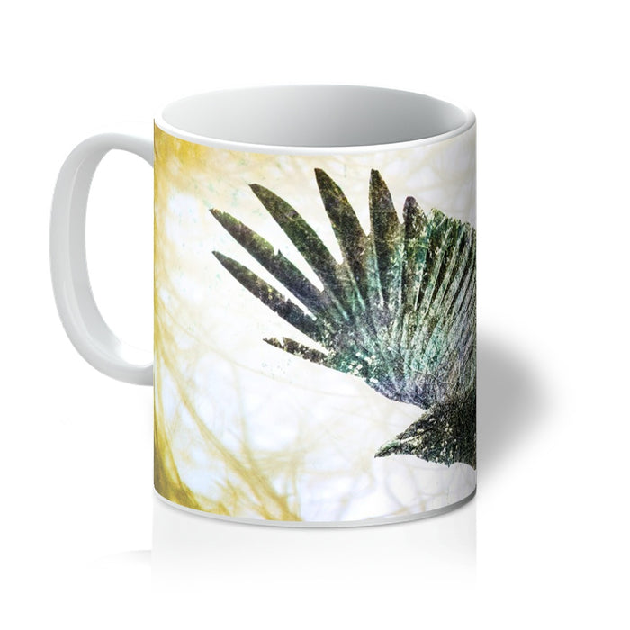 Woodland Crow Mug