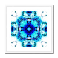 Water Elemental Mandala Framed & Mounted Print