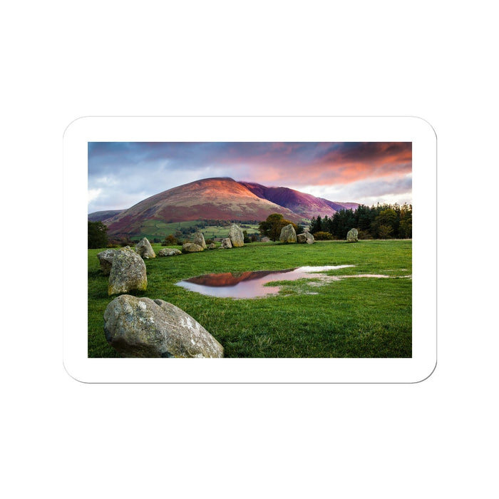 Castlerigg Reflections Sticker