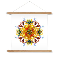 Ancient Wisdom Mandala Fine Art Print with Hanger