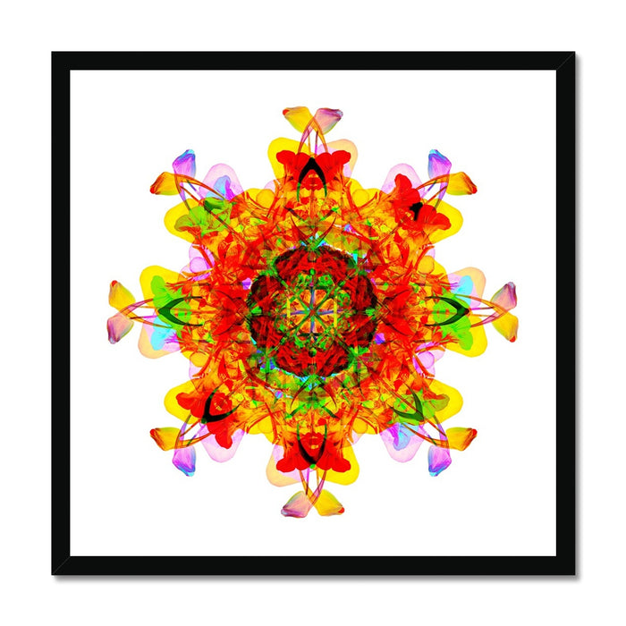 Creative Nurturing Mandala Budget Framed Poster