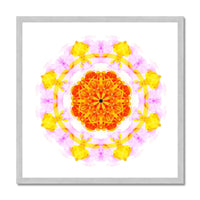Creativity Mandala Antique Framed Print
