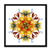 Ancient Wisdom Mandala Framed Print