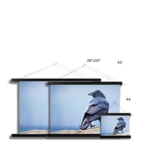 The Raven of Ireland Fine Art Print with Hanger