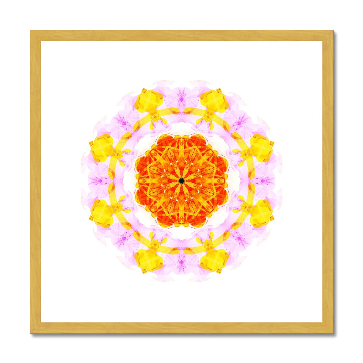Creativity Mandala Antique Framed & Mounted Print
