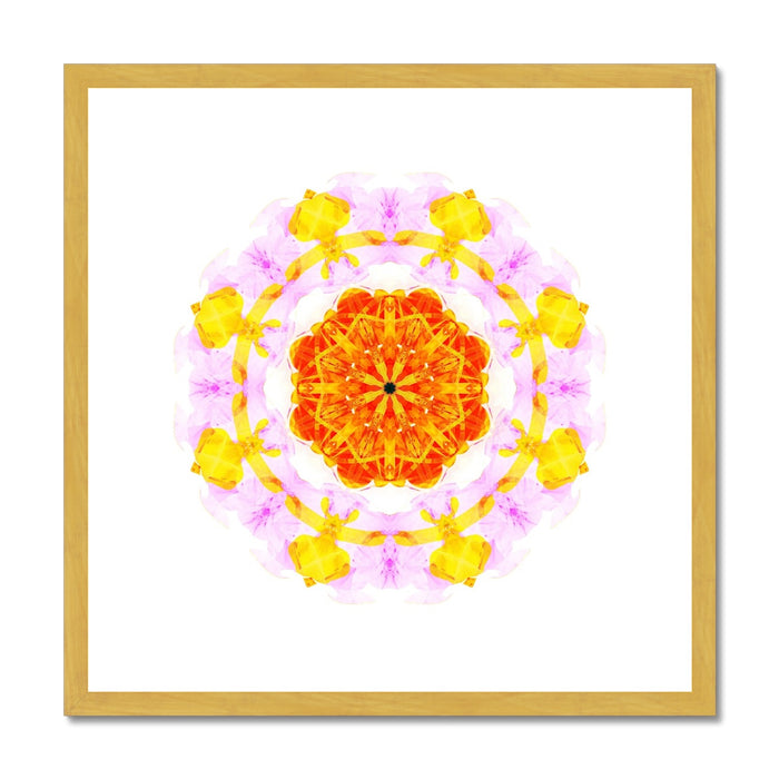 Creativity Mandala Antique Framed & Mounted Print