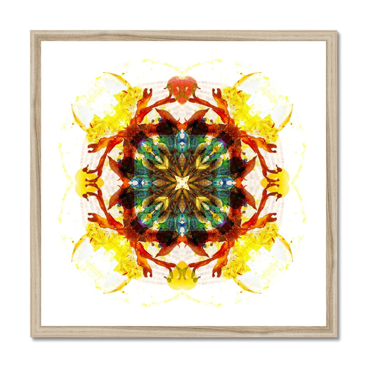 Earth Healing Budget Framed Poster