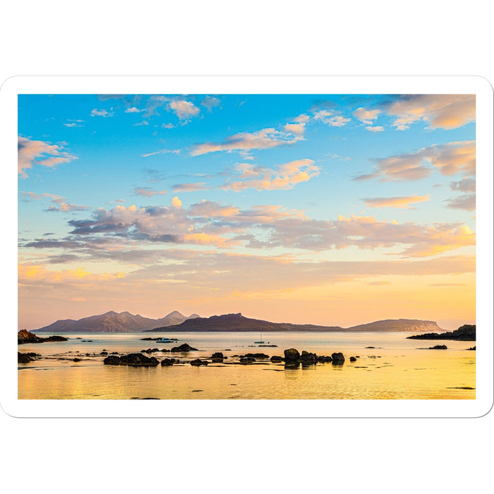 Dawn over the Inner Hebrides Sticker