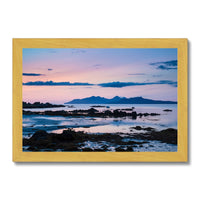 Inner Hebrides Dusk Antique Framed Print