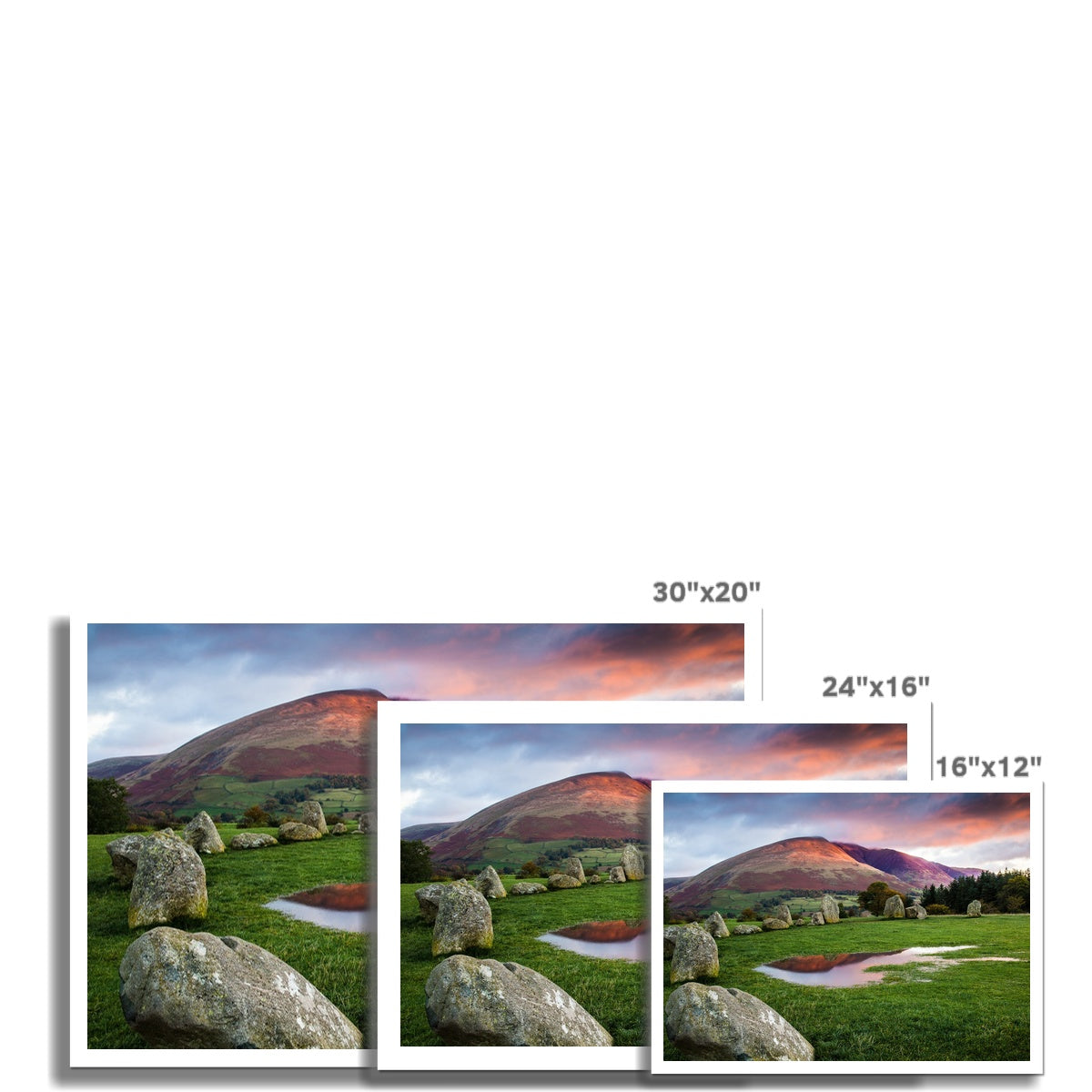 Castlerigg Reflections Fine Art Print
