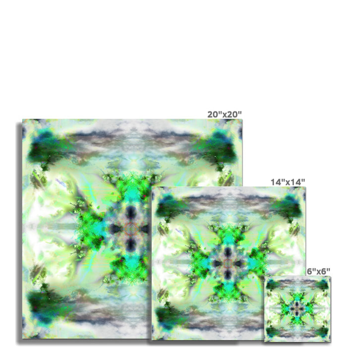 Air Elemental Mandala Wall Art Poster