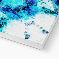 Water Elemental Mandala Canvas