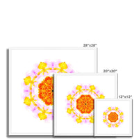 Creativity Mandala Framed & Mounted Print