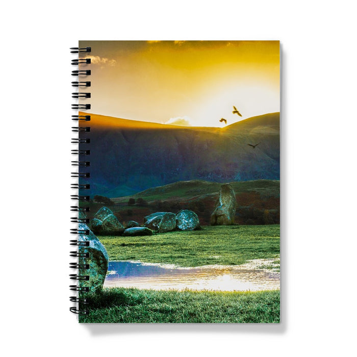 Crows over Castlerigg Notebook