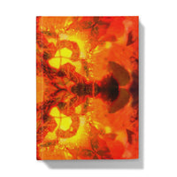Fire Elemental Mandala Hardback Journal