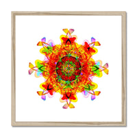 Creative Nurturing Mandala Framed & Mounted Print