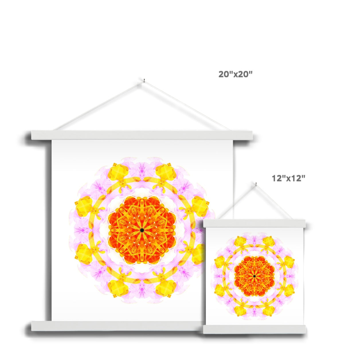 Creativity Mandala Fine Art Print with Hanger
