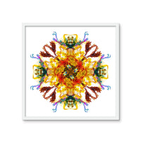 Ancient Wisdom Mandala Framed Photo Tile