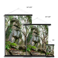 Rock Guardian Fine Art Print with Hanger