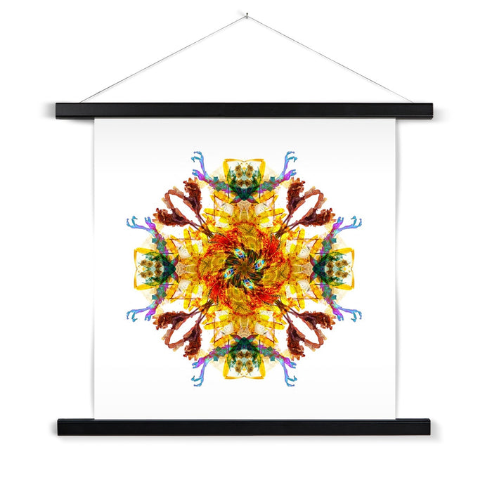 Ancient Wisdom Mandala Fine Art Print with Hanger