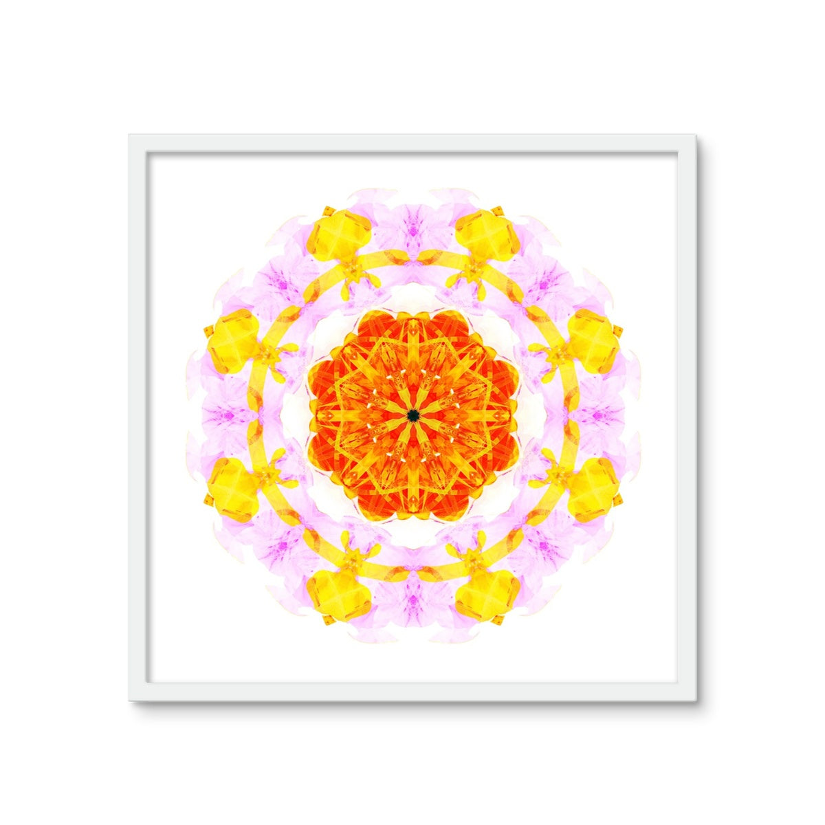 Creativity Mandala Framed Photo Tile