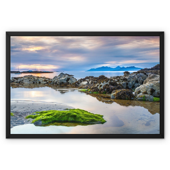 Ardnamurchan Sunset Framed Canvas