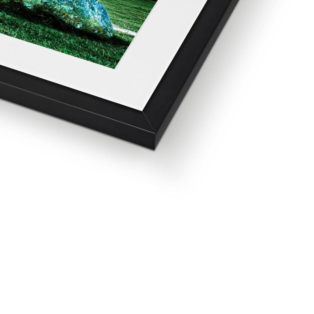 Crows over Castlerigg Framed & Mounted Print