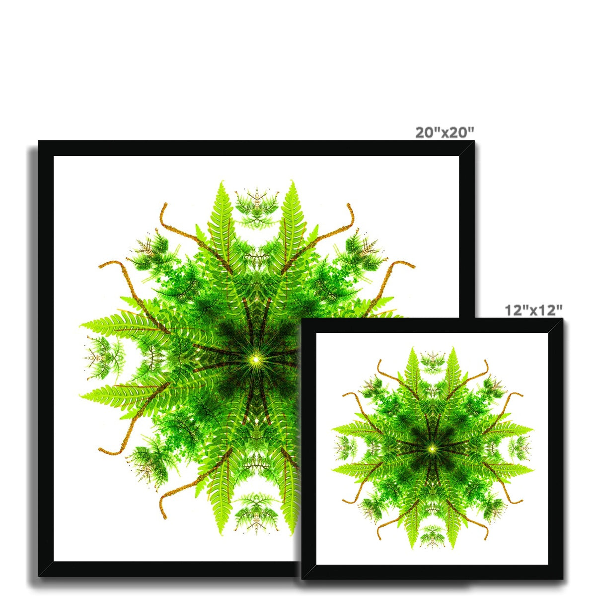 Heart of Nature Framed Print