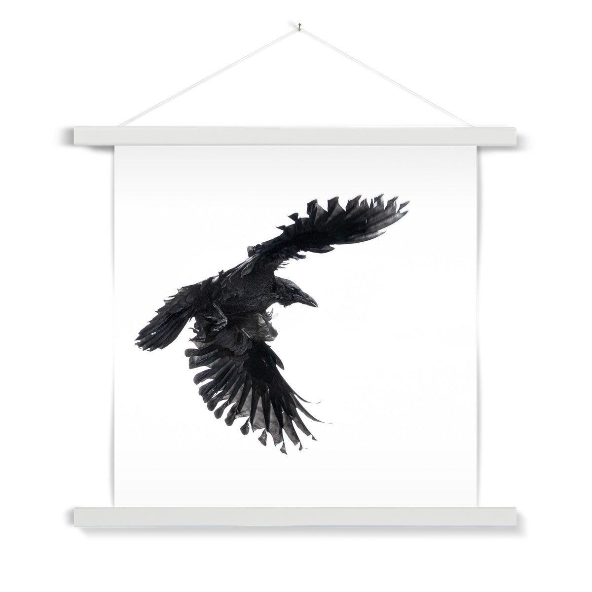 Raven 1 Fine Art Print with Hanger