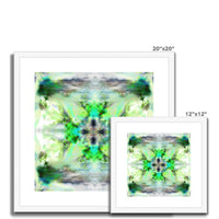 Air Elemental Mandala Framed & Mounted Print