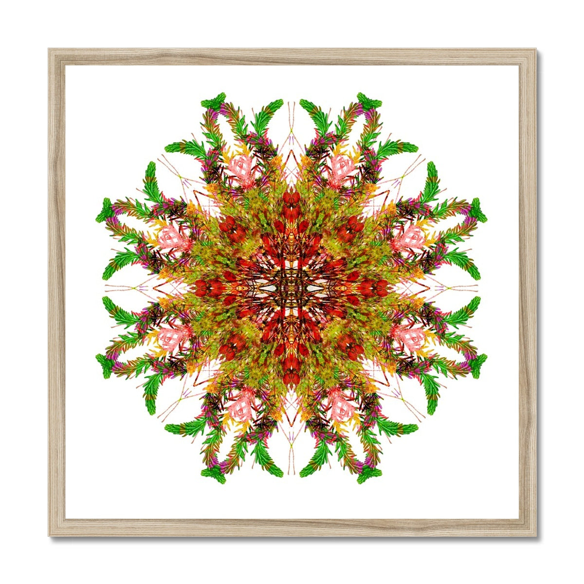 Bounty Mandala Framed Print